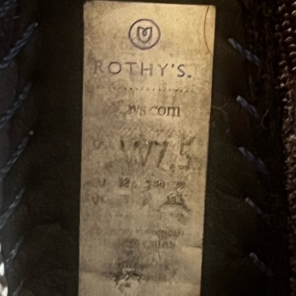 RETIRED Rothy's The Flat US 7.5 Cloud Grey Birdseye Luxury Ballet Flats - Picture 9 of 9